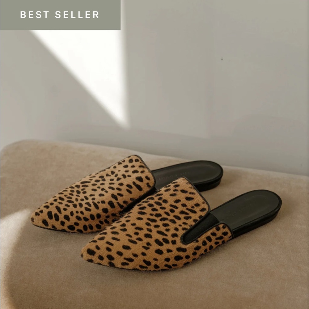 Jenni Kayne Pony Hair Mule in Cheetah (Size 40 fits like US 9)